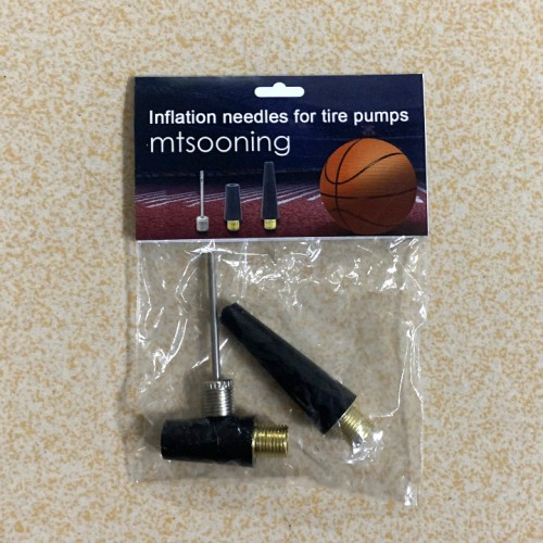 Mtsooning 1 Set Inflating Needle Kits Needle Hose Sports Ball Basketball Football Volleyball Bike Tire Tube Inflator Kit Air Pump Tool