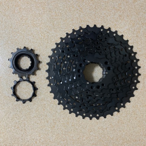 Mtsooning Bicycle Freewheel Bicycle Gears Cool Black 8S MTB Cassette 8 Speed 40T Flywheel Bicycle Accessories